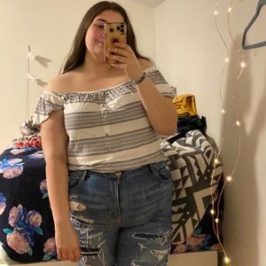 TORRID OFF THE SHOULDER